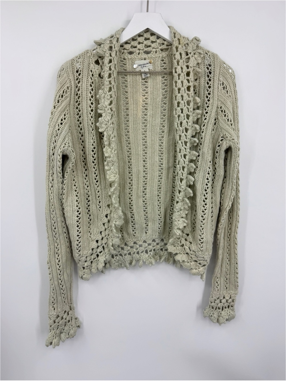 Abercrombie And Fitch Vintage Y2K Sweater Cardigan Boho Size Large